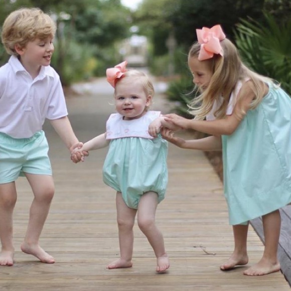 NWT. Christian Elizabeth shell bubble. Size 18 mon - Picture 3 of 3